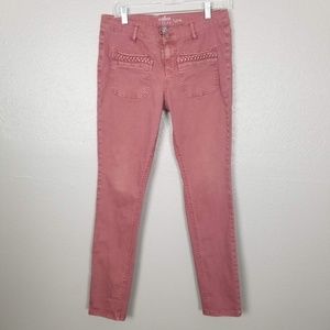 Soho Red Legging Jeans 10